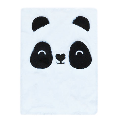 Happy Zoo Just Hanging Plush A5 Ruled Notebook