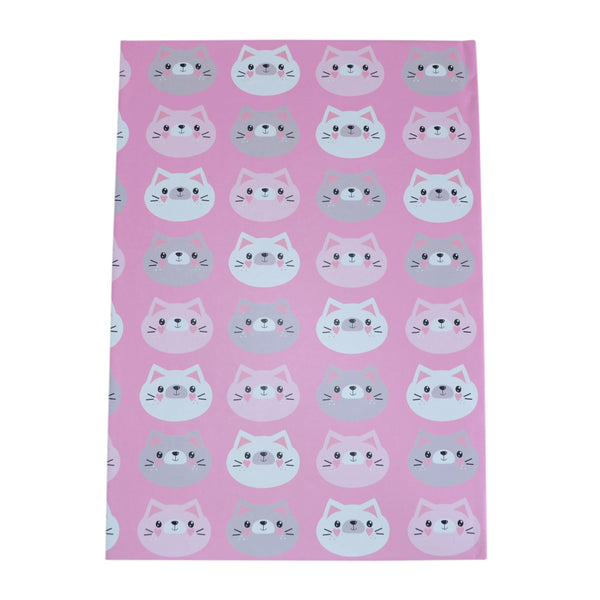 Happy Zoo Just Hanging Cat A5 Ruled Notebook