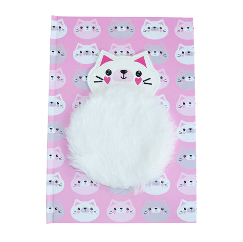 Happy Zoo Just Hanging Cat A5 Ruled Notebook