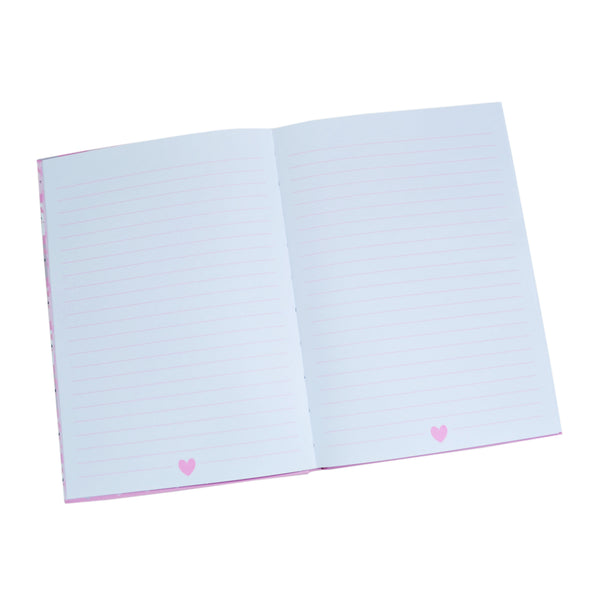 Happy Zoo Just Hanging Cat A5 Ruled Notebook