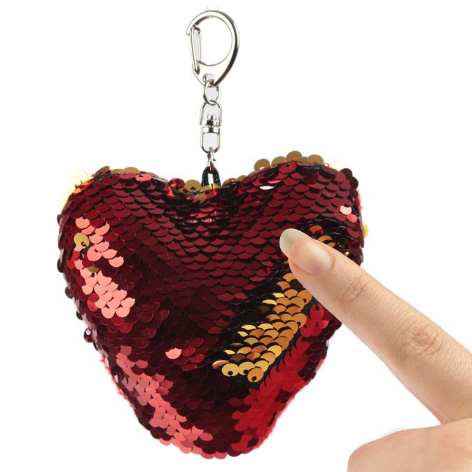 Sequin keyring hotsell