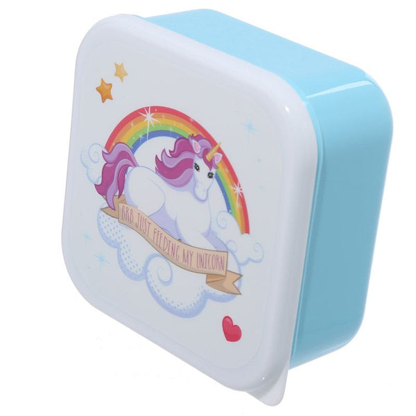 Enchanted Rainbow Unicorn - Set of 3 Lunch Boxes