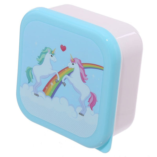 Enchanted Rainbow Unicorn - Set of 3 Lunch Boxes
