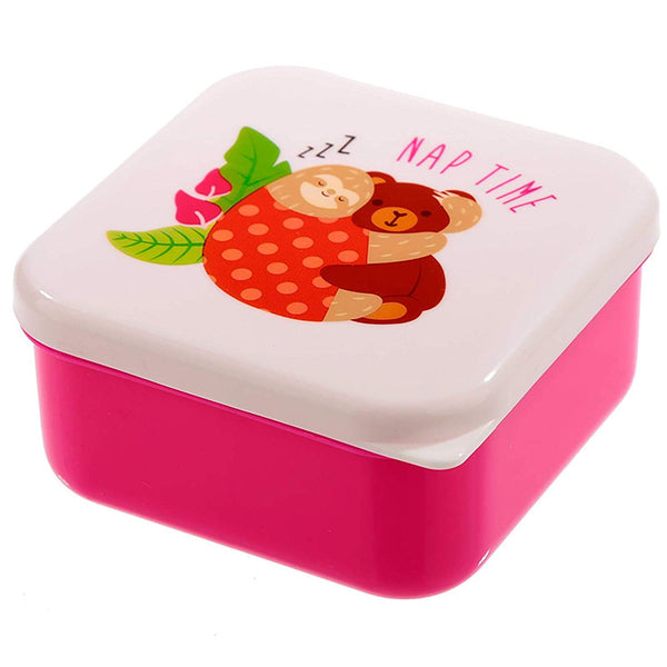 Set Of 3 Lunch Boxes - Just Hanging Around Sloth