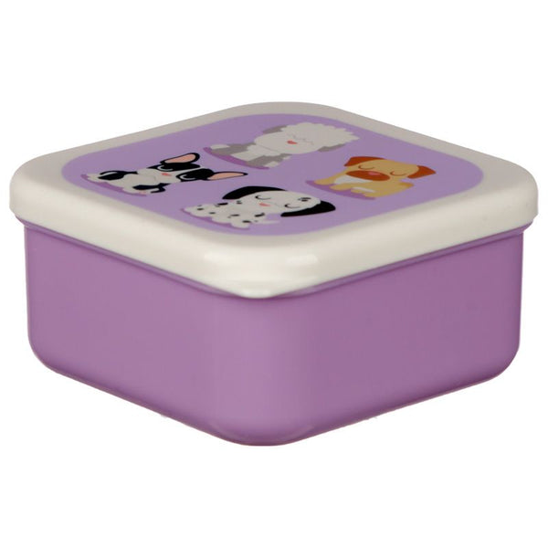 Set Of 3 Lunch Boxes - Dog Squad