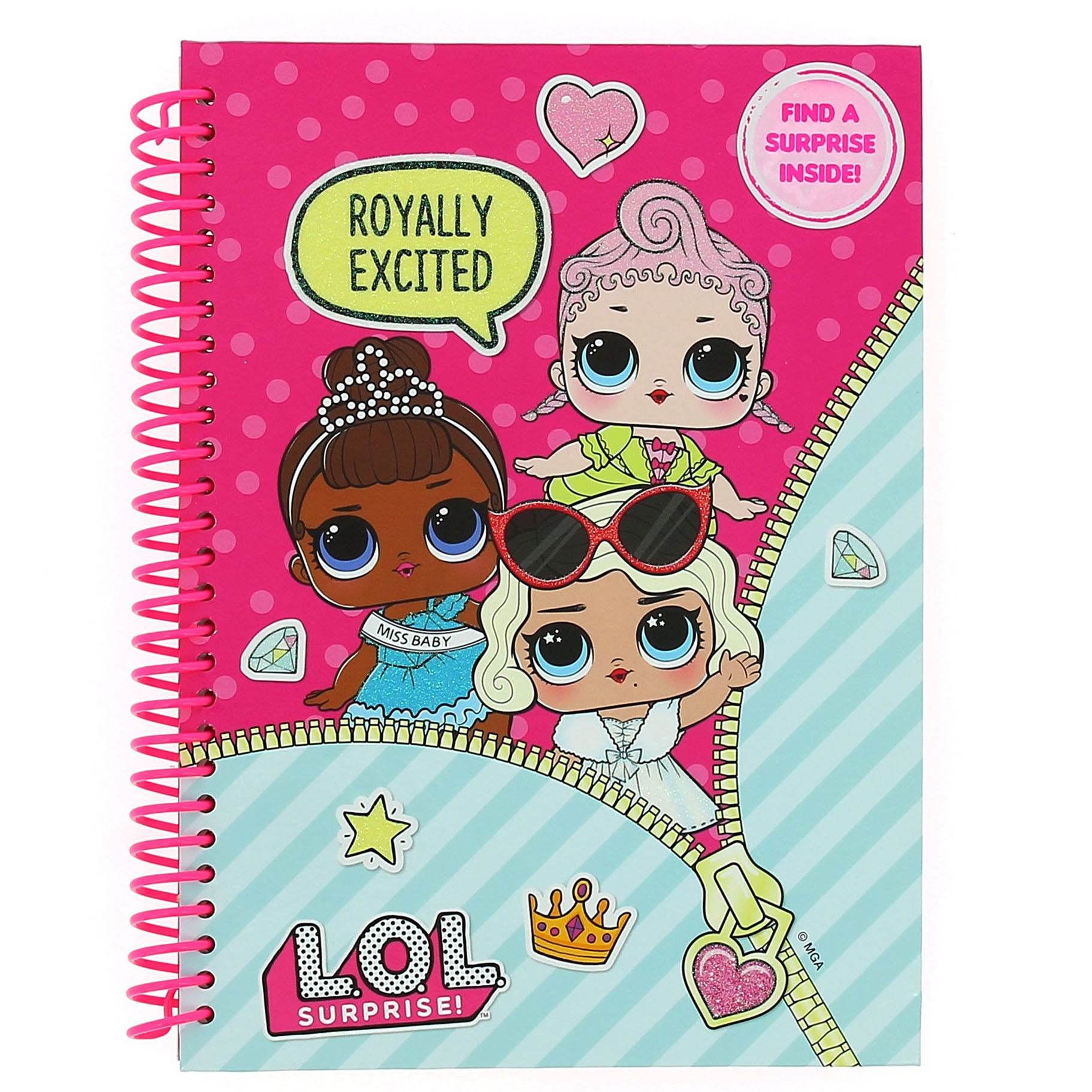 Lol Notepads L.O.L. Surprise!™ A5 Notebook - TSA General Trading LLC