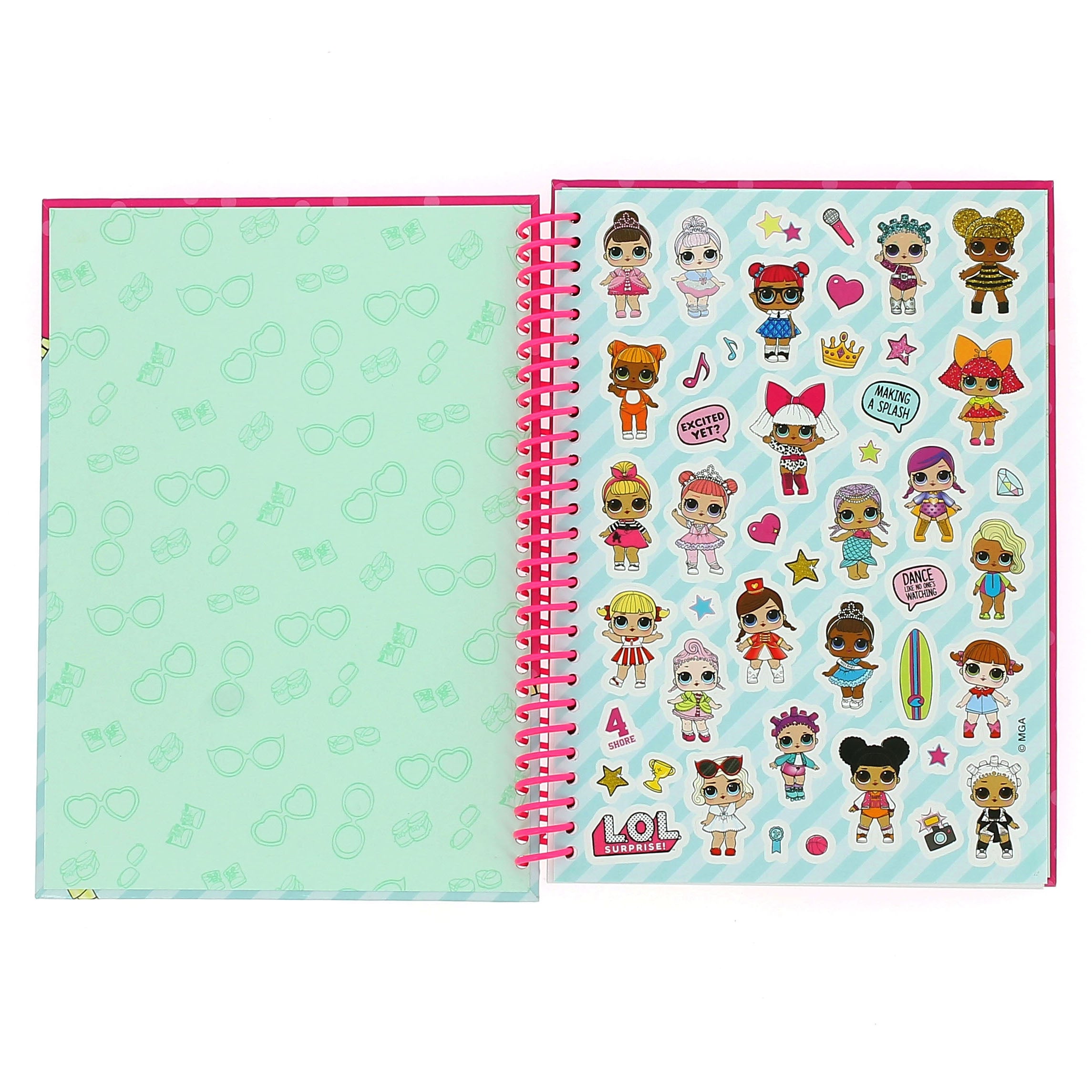 Lol Notepads L.O.L. Surprise!™ A5 Notebook - TSA General Trading LLC