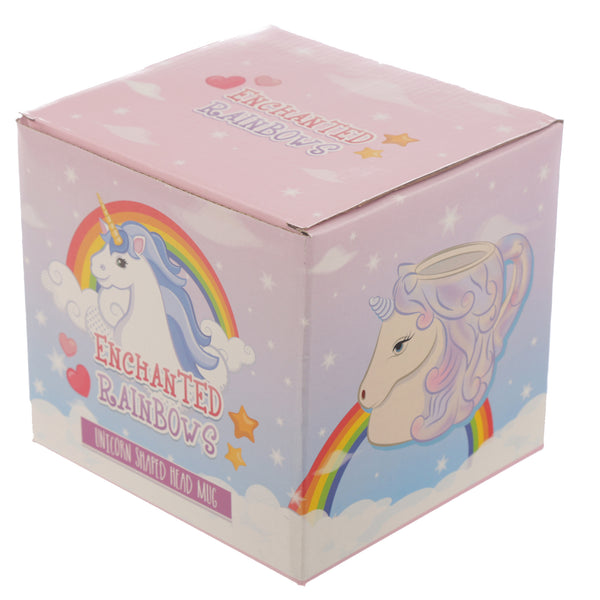 Enchanted Rainbows Unicorn Head Mug