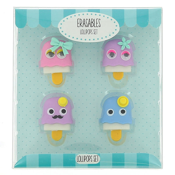 Lollipops Erasers