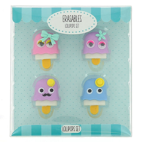 Lollipops Erasers