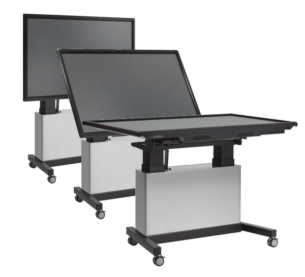 Vogel's PFTE 7111 Display trolley motorized with cabinet