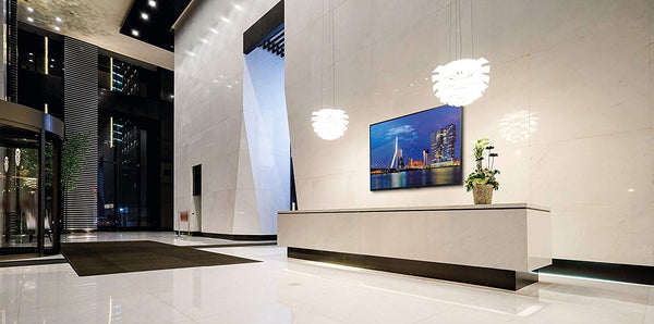 Vogel's PFW 4700 Display wall mount fixed - flat panel wall mounts (75 kg, 139.7 cm (55"), 2.03 m (80"), 100 x 100 mm, 600 x 400 mm, Black)