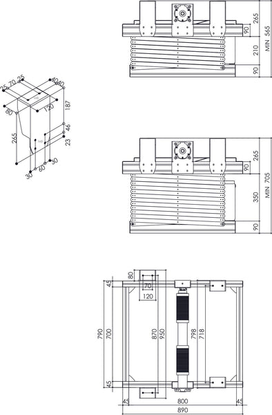 Vogels PPL 2500 Projector lift system