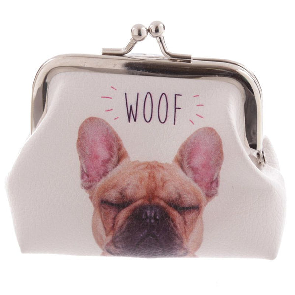 Cat and Dog MEOW WOOF Tic Tac Purse