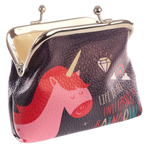 Enchanted Rainbow Unicorn Tic Tac Purse