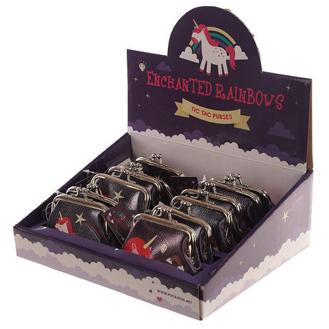 Enchanted Rainbow Unicorn Tic Tac Purse