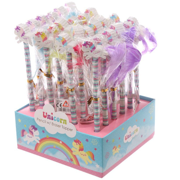 Unicorn Pencil and Eraser Set