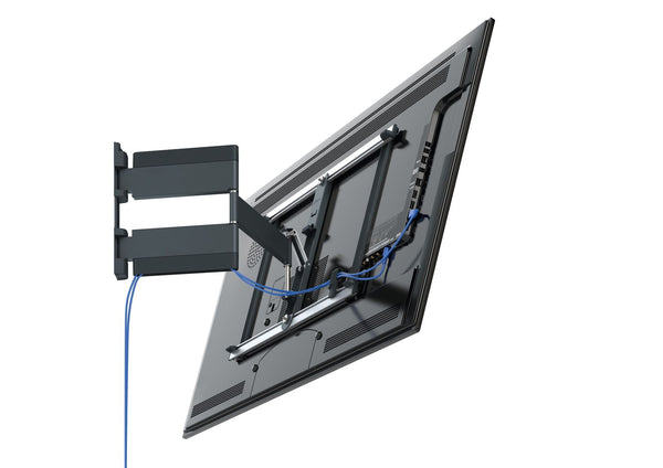 Vogel's THIN 445 B (ExtraThin) TV Wall Bracket - Full Motion Mount for 70cm - 140cm TV, Black