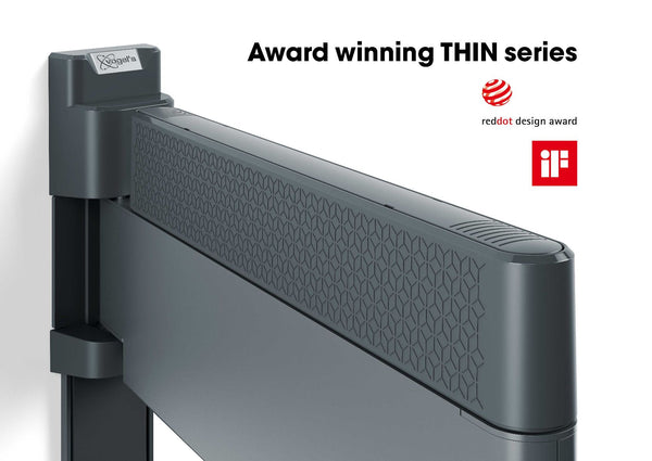 Vogel's THIN 445 B (ExtraThin) TV Wall Bracket - Full Motion Mount for 70cm - 140cm TV, Black