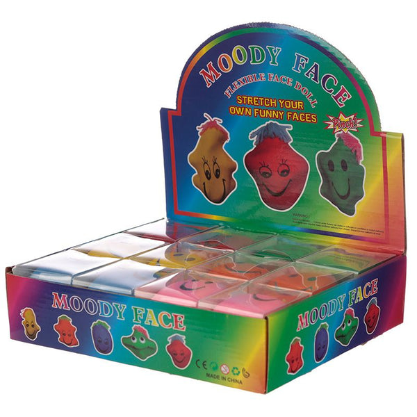 Colourful Squeezy Mood Head